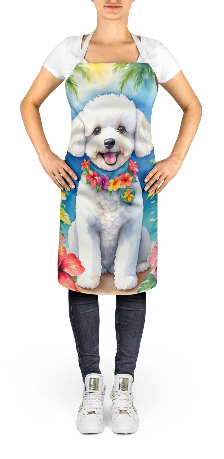 Bichon Frise Luau Apron