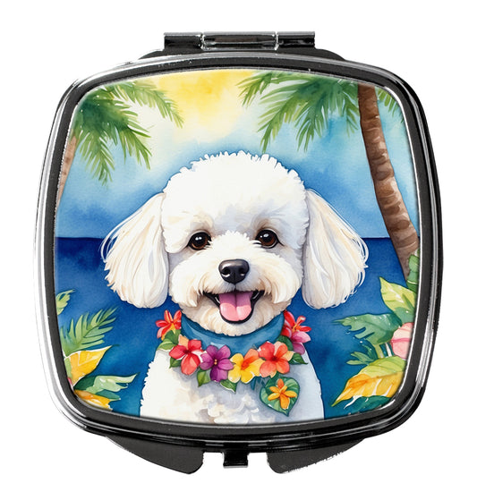 Buy this Bichon Frise Luau Compact Mirror