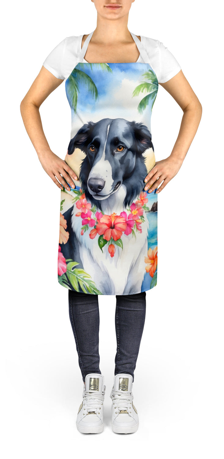 Borzoi Luau Apron