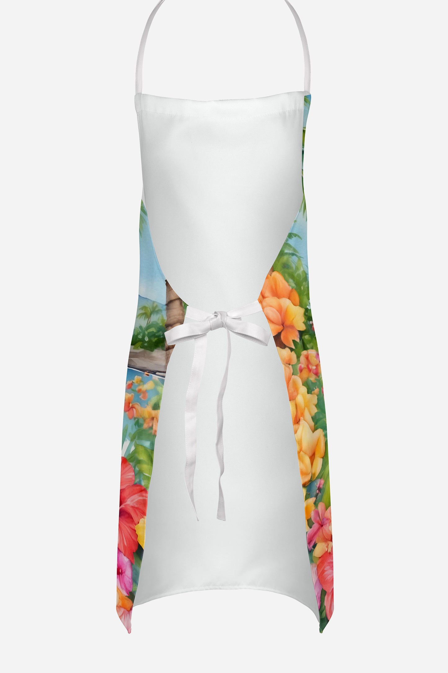 Boston Terrier Luau Apron