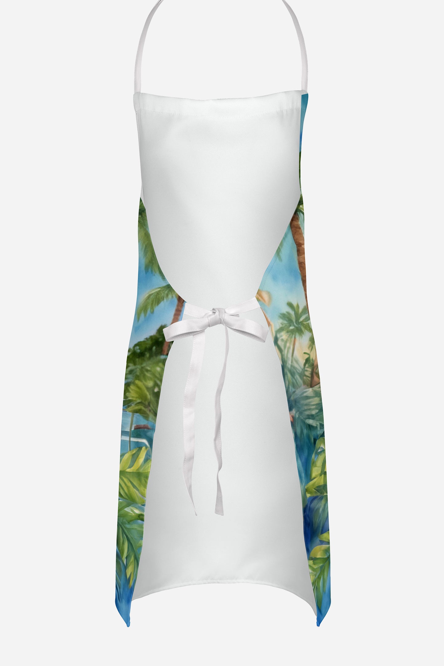 Boston Terrier Luau Apron