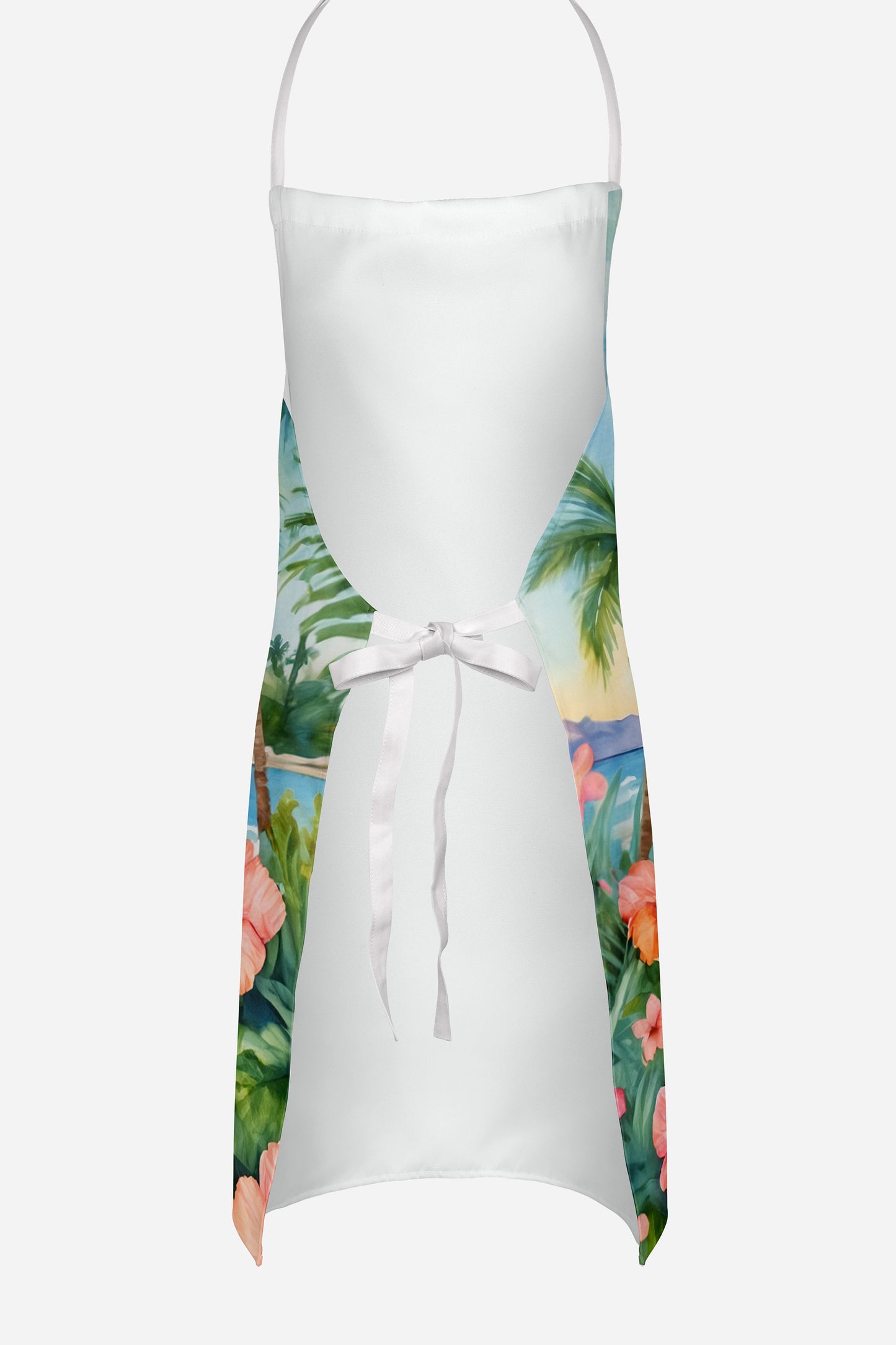 Boston Terrier Luau Apron