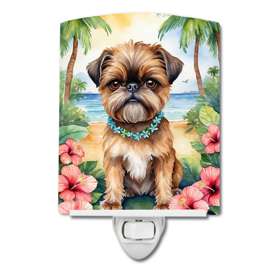 Buy this Brussels Griffon Luau Ceramic Night Light