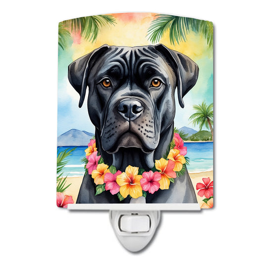 Buy this Cane Corso Luau Ceramic Night Light