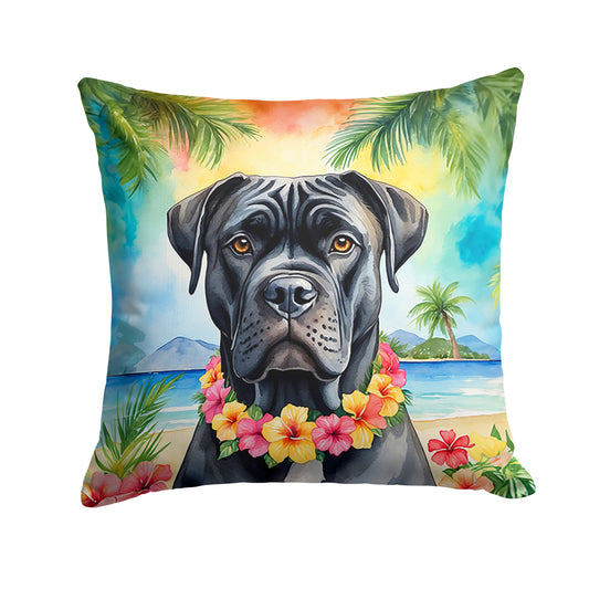 Buy this Cane Corso Luau Throw Pillow