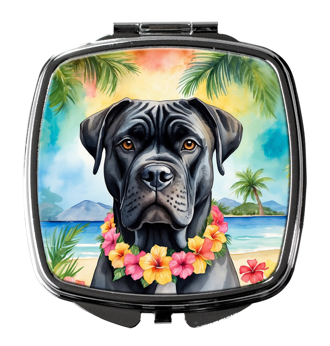 Buy this Cane Corso Luau Compact Mirror