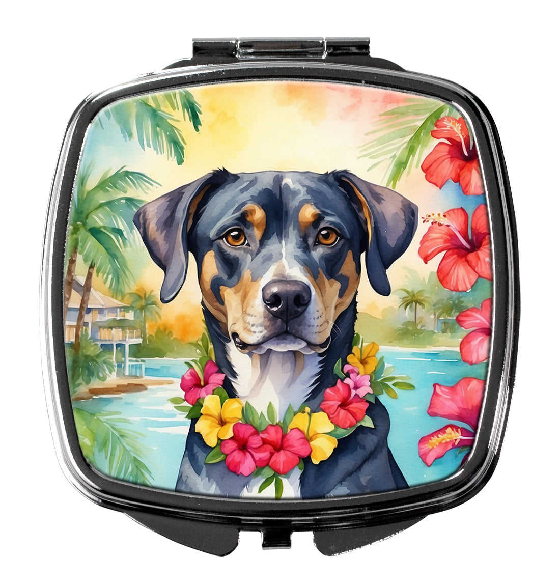 Buy this Catahoula Luau Compact Mirror