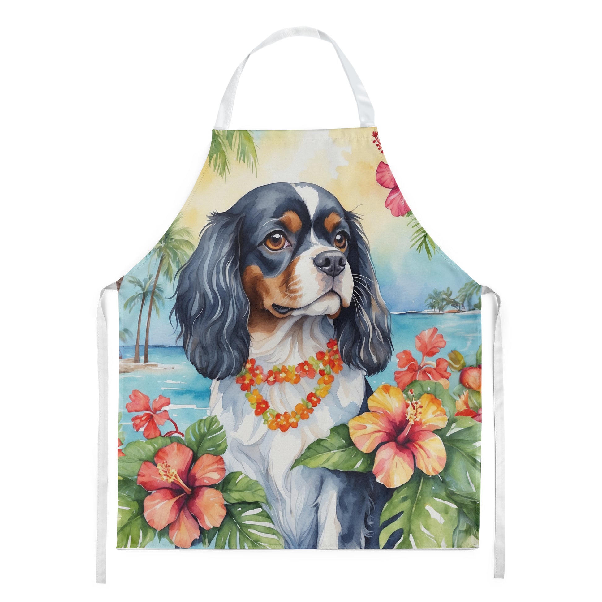 Buy this Cavalier Spaniel Luau Apron