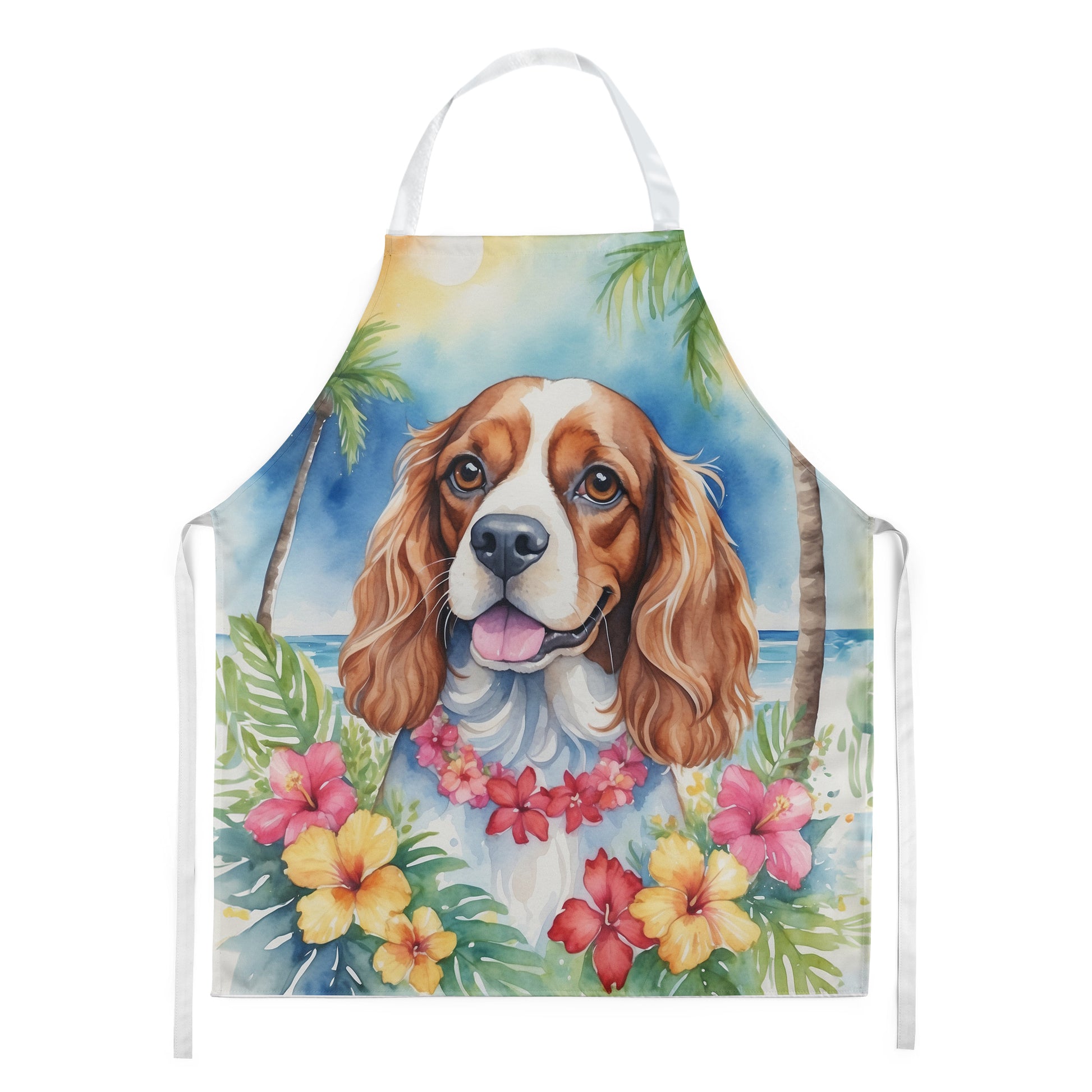 Buy this Cavalier Spaniel Luau Apron