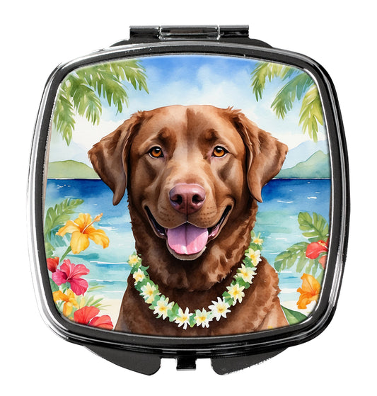 Buy this Chesapeake Bay Retriever Luau Compact Mirror