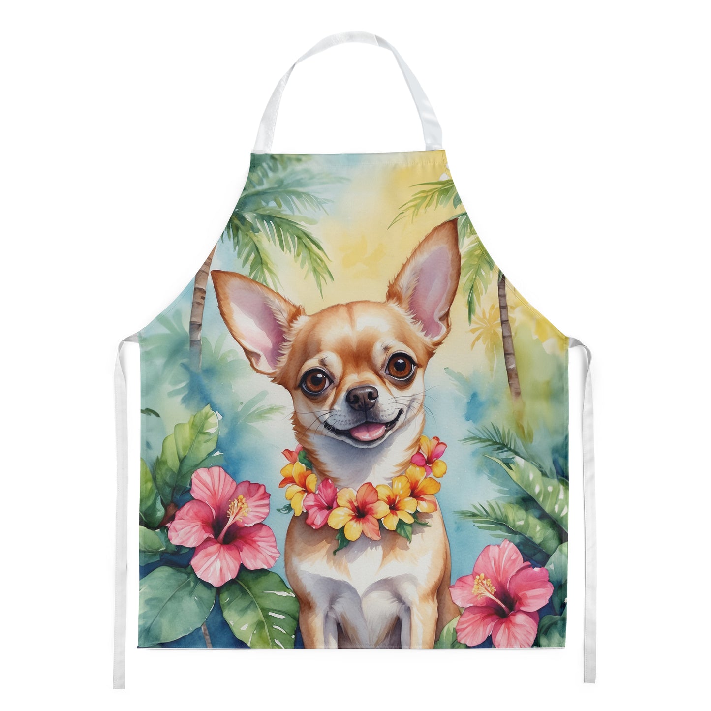 Buy this Chihuahua Luau Apron