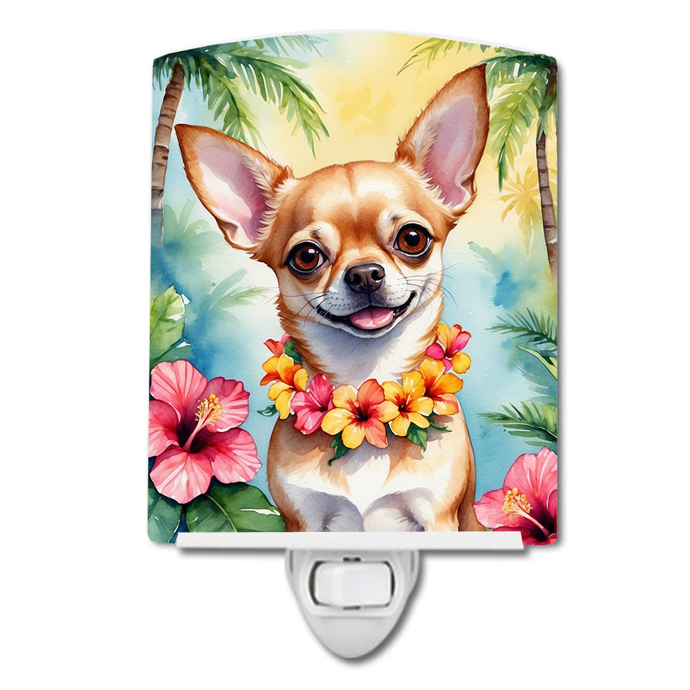 Buy this Chihuahua Luau Ceramic Night Light