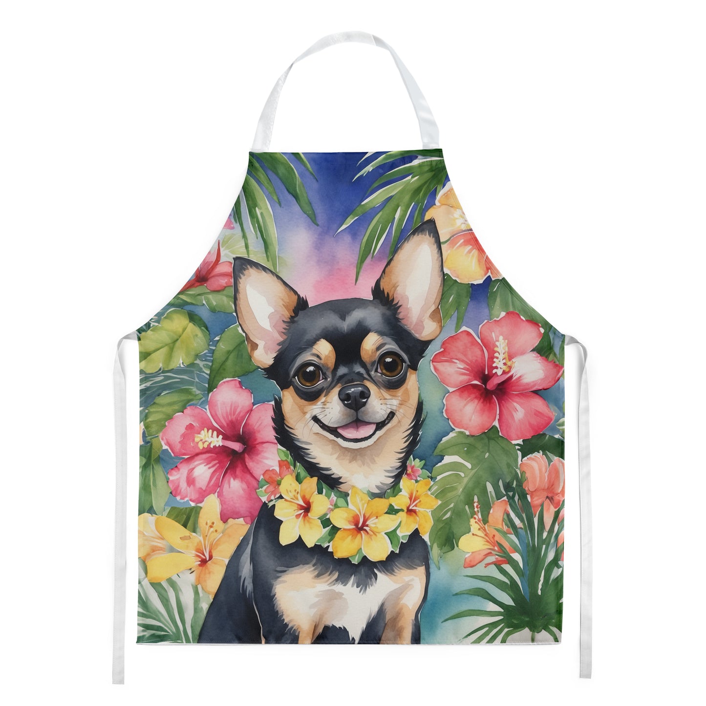 Buy this Chihuahua Luau Apron