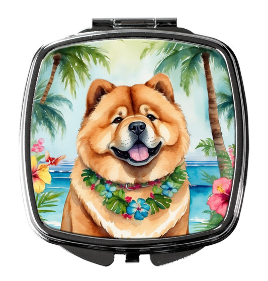 Buy this Chow Chow Luau Compact Mirror