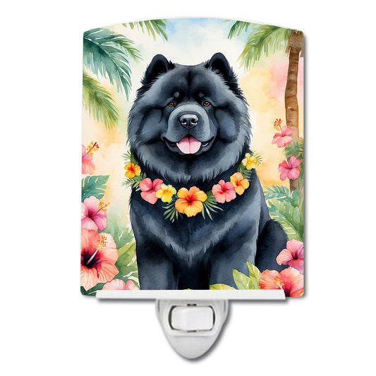 Buy this Chow Chow Luau Ceramic Night Light