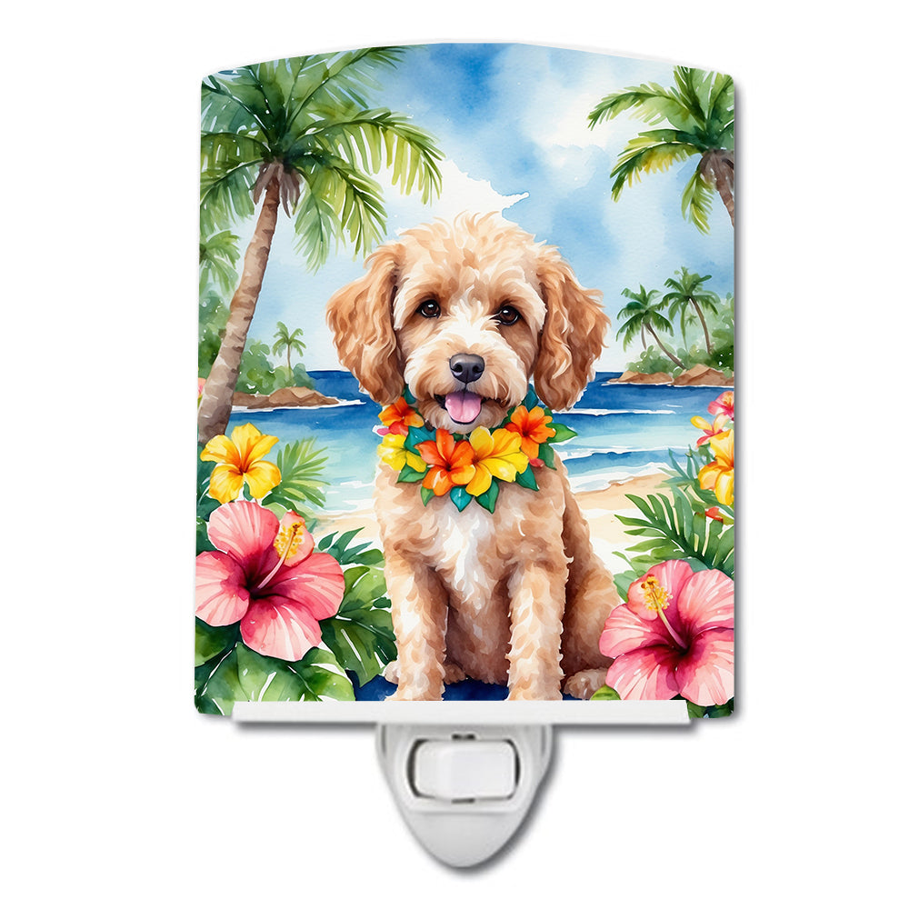 Buy this Cockapoo Luau Ceramic Night Light