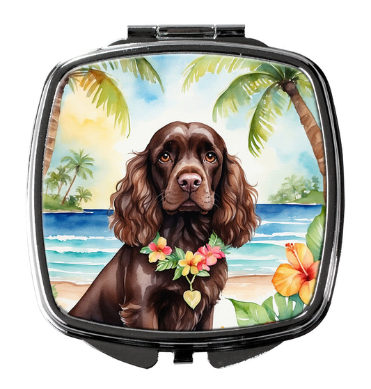 Buy this Cocker Spaniel Luau Compact Mirror