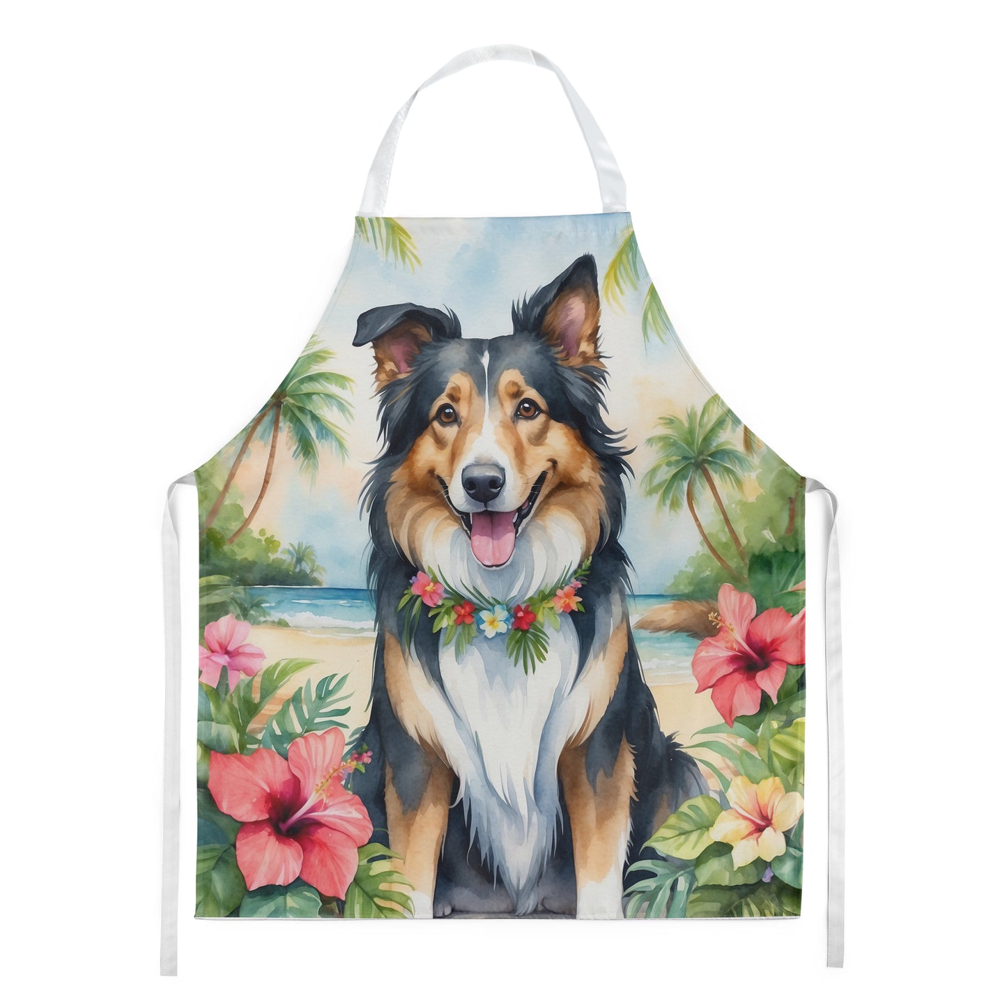 Buy this Collie Luau Apron