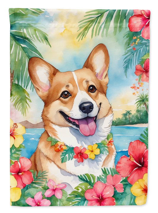 Buy this Corgi Luau House Flag