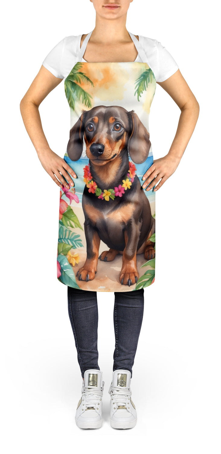 Dachshund Luau Apron