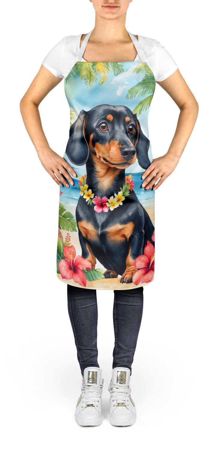 Dachshund Luau Apron