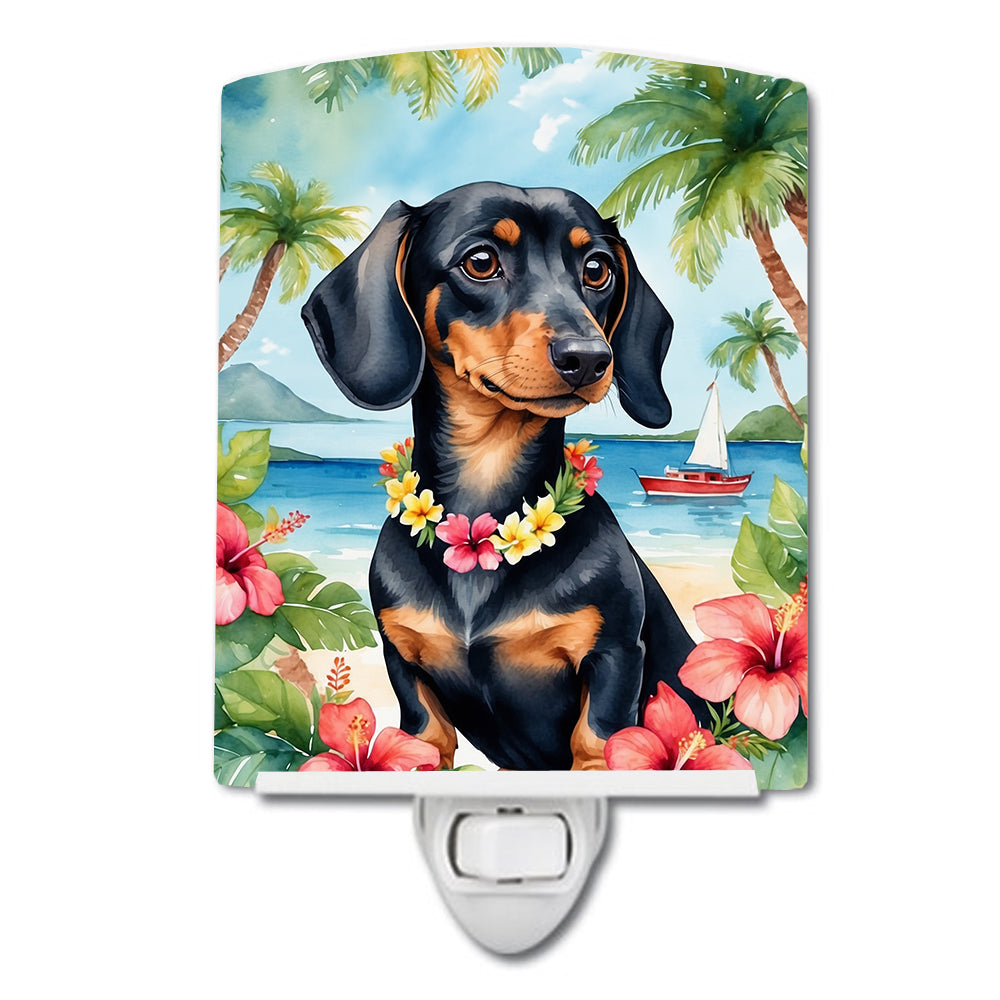 Buy this Dachshund Luau Ceramic Night Light