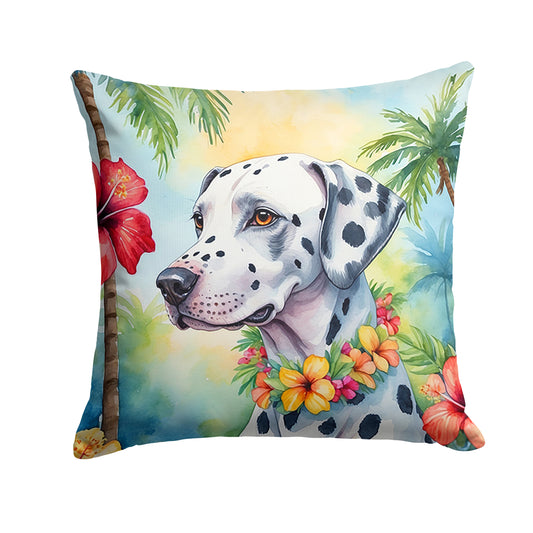 Buy this Dalmatian Luau Throw Pillow