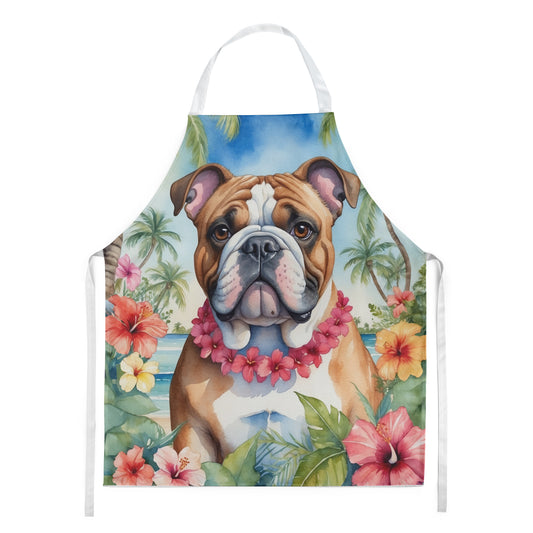 Buy this English Bulldog Luau Apron