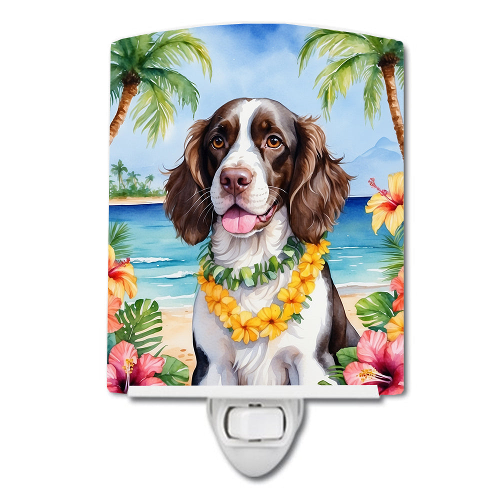 Buy this English Springer Spaniel Luau Ceramic Night Light