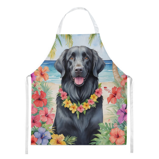 Buy this Flat-Coated Retriever Luau Apron