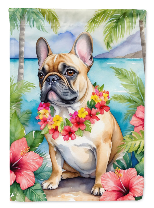 Buy this French Bulldog Luau House Flag