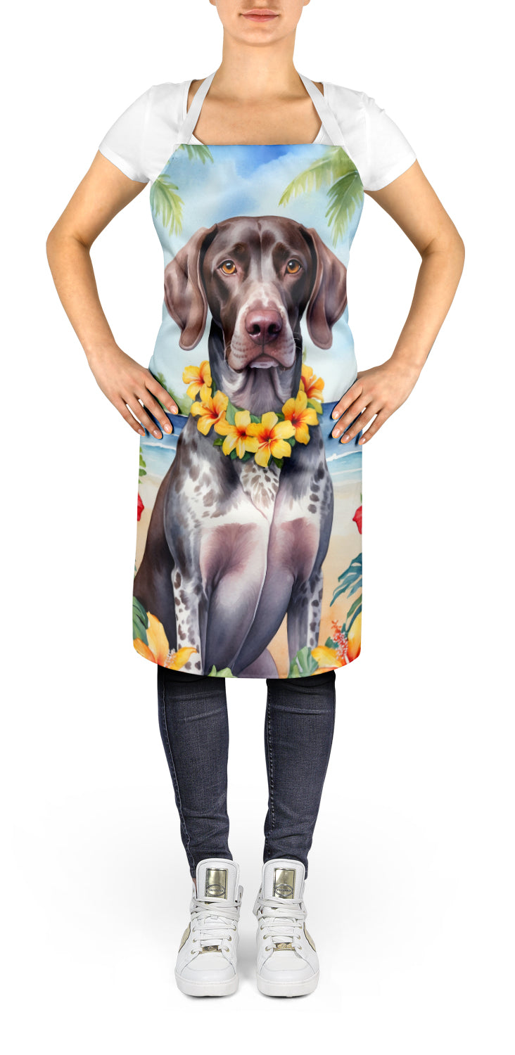 German Shorthaired Pointer Luau Apron