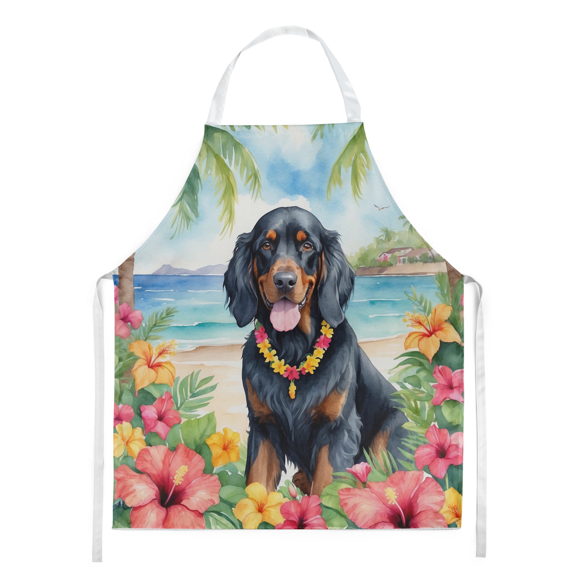 Buy this Gordon Setter Luau Apron