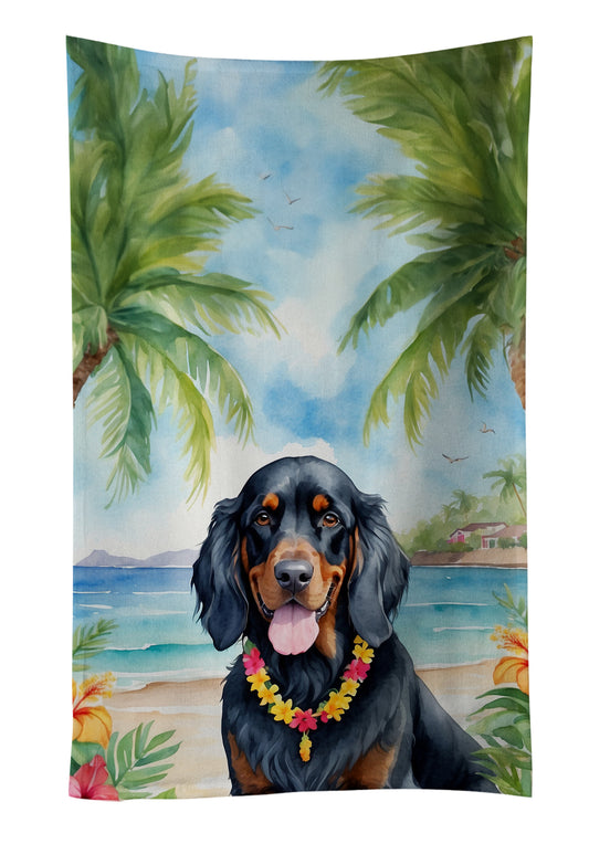 Buy this Gordon Setter Luau Kitchen Towel