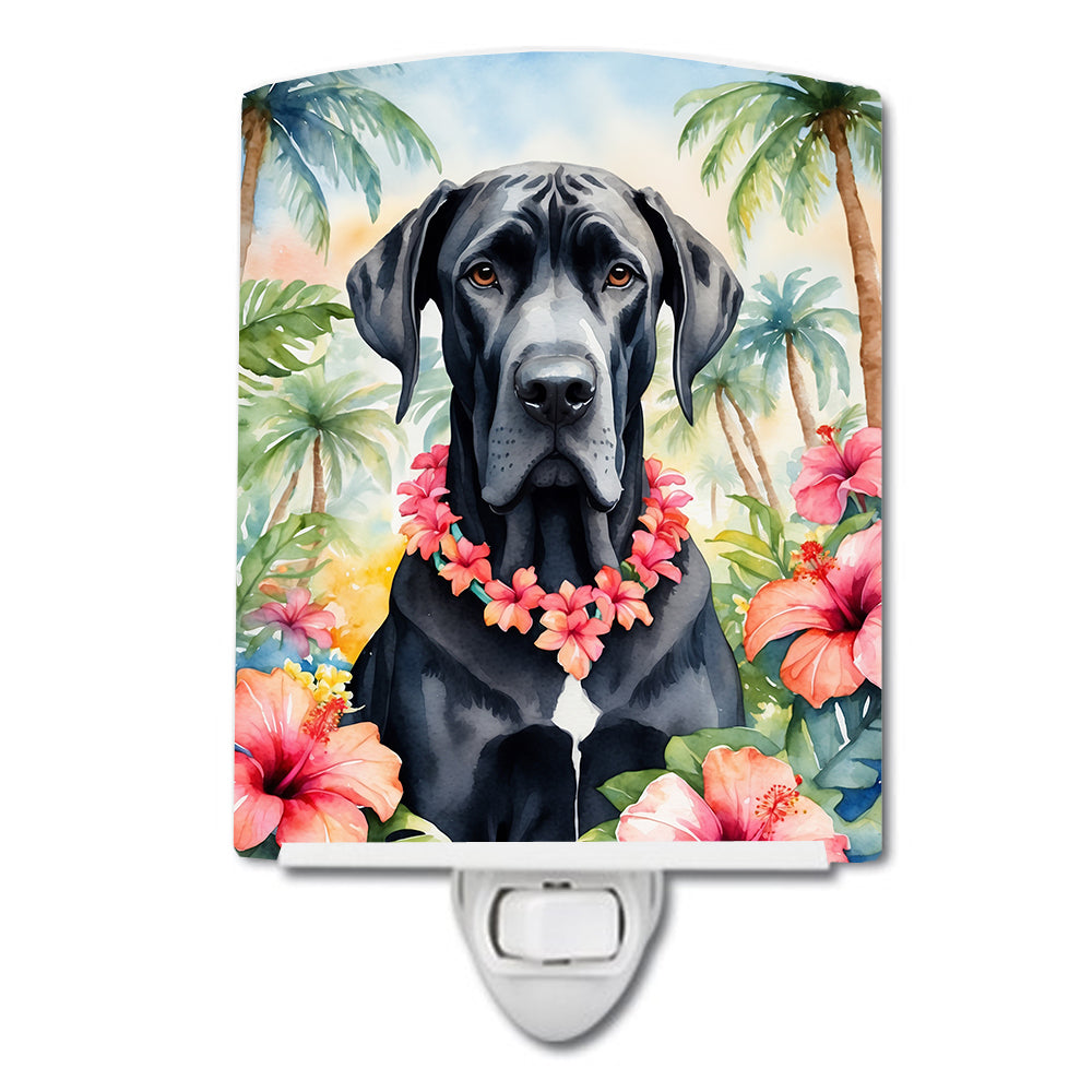 Buy this Great Dane Luau Ceramic Night Light