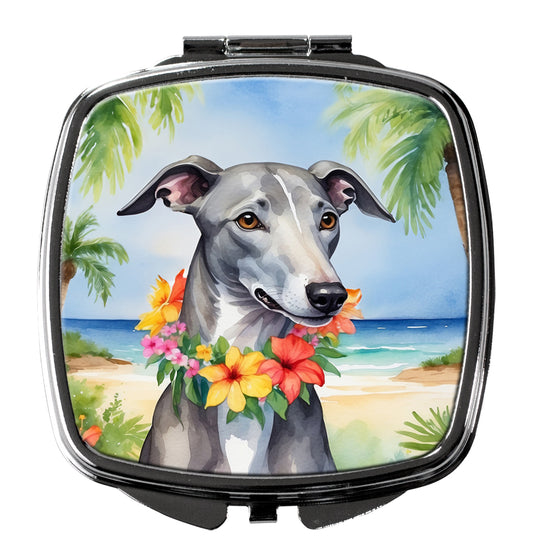 Buy this Greyhound Luau Compact Mirror