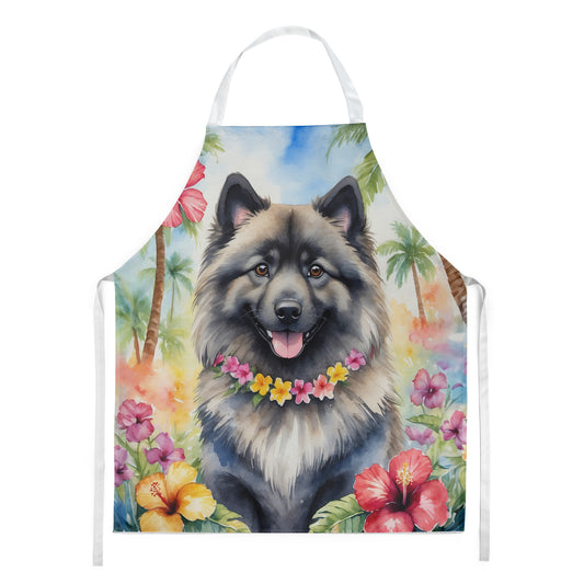 Buy this Keeshond Luau Apron