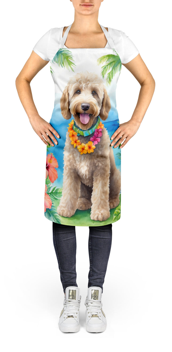 Labradoodle Luau Apron