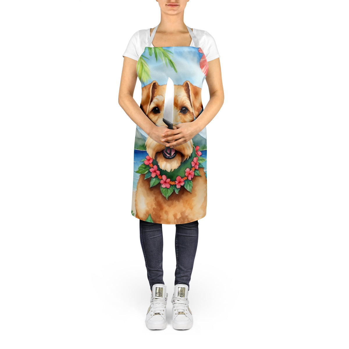 Lakeland Terrier Luau Apron