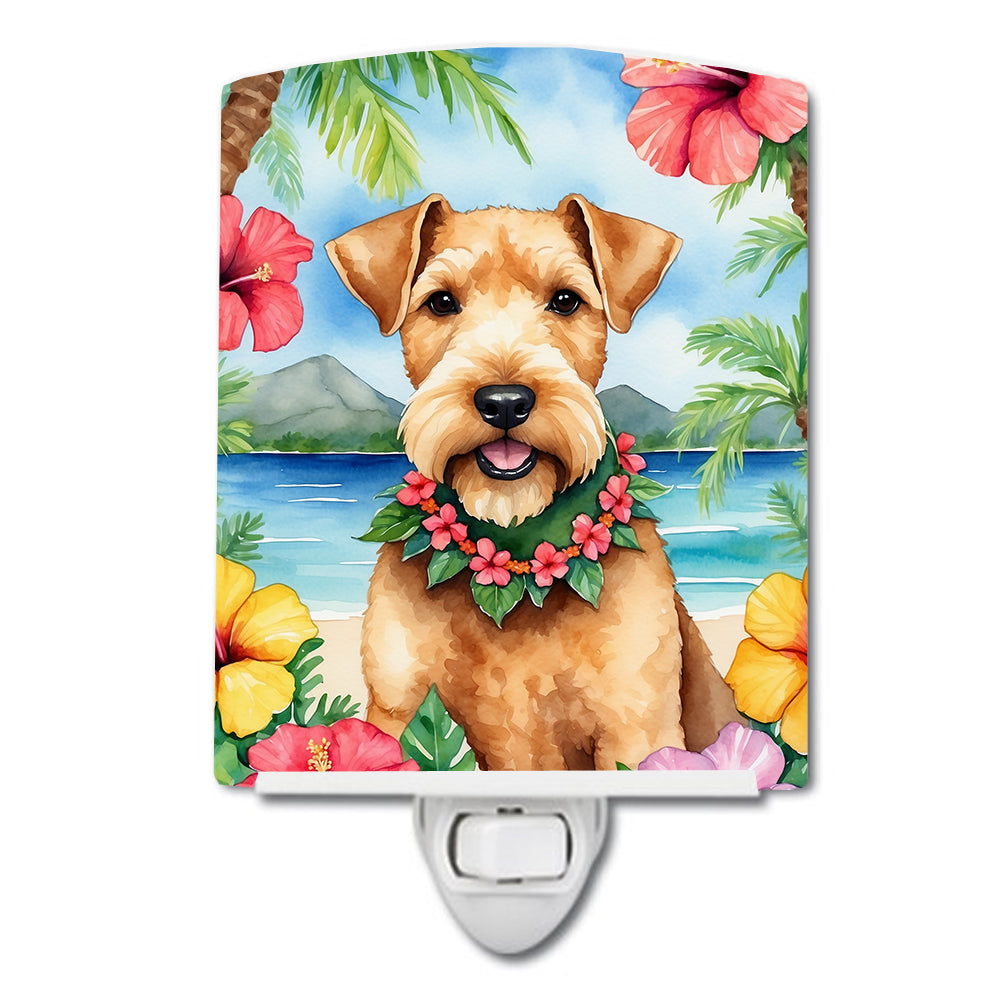 Buy this Lakeland Terrier Luau Ceramic Night Light