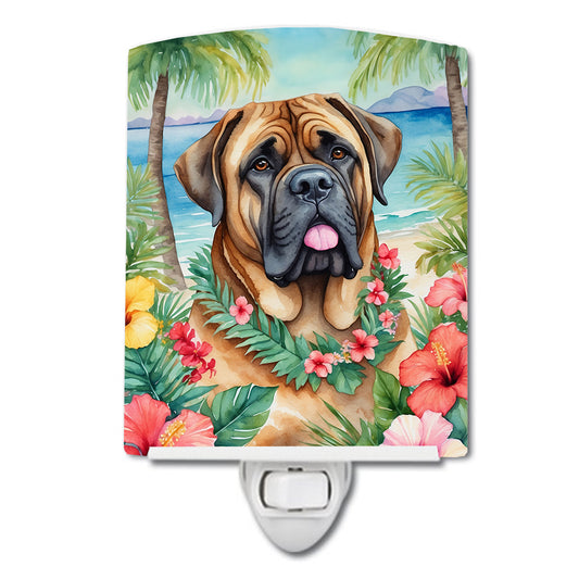 Buy this Mastiff Luau Ceramic Night Light