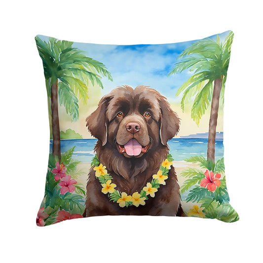 Buy this Newfoundland Luau Throw Pillow