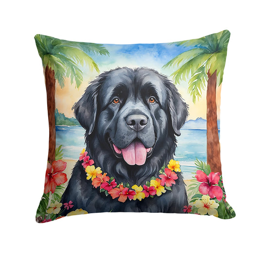 Buy this Newfoundland Luau Throw Pillow