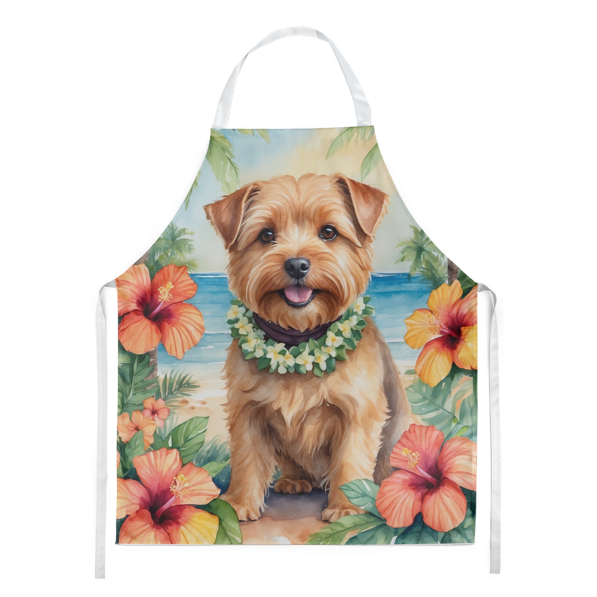 Buy this Norfolk Terrier Luau Apron