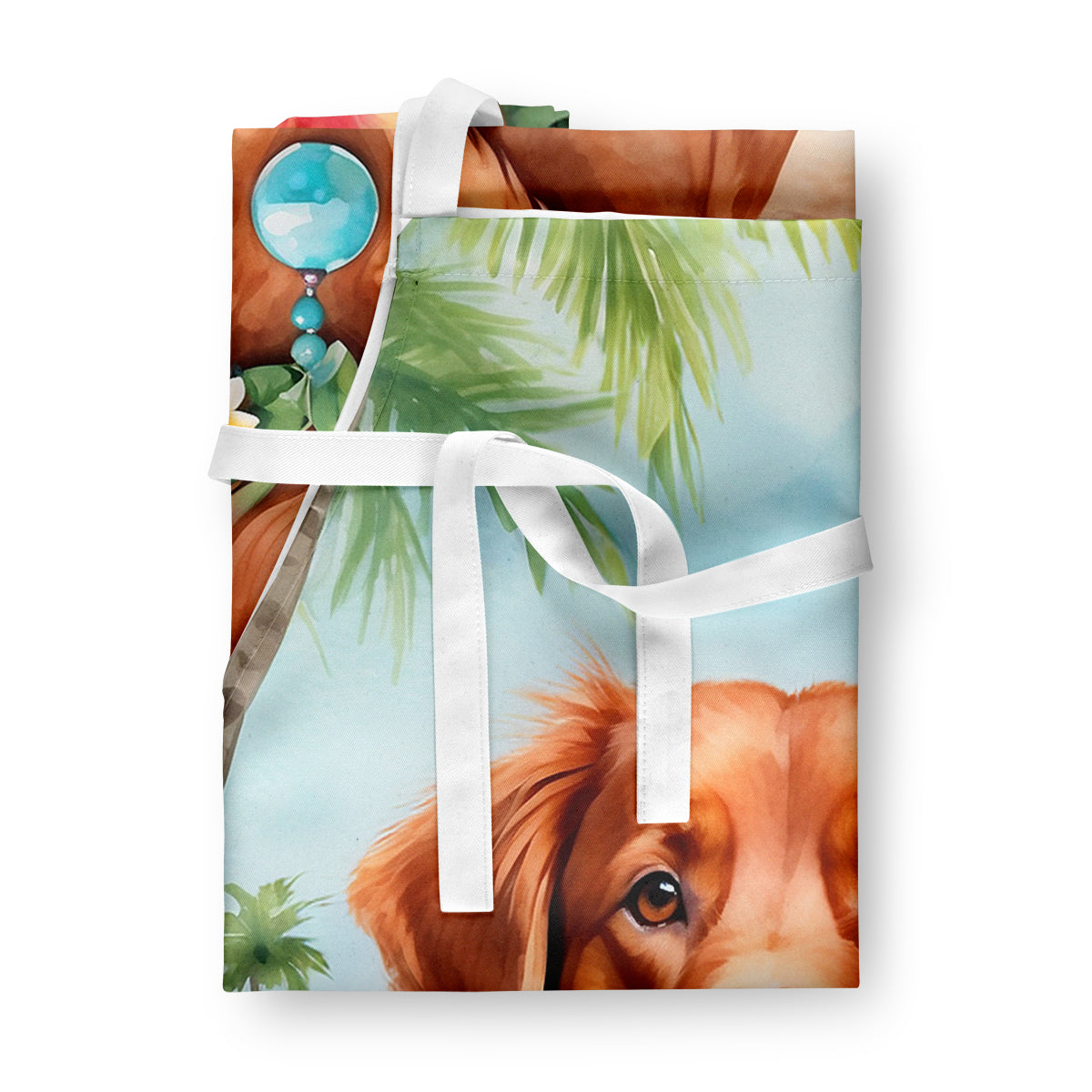 Nova Scotia Duck Tolling Retriever Luau Apron