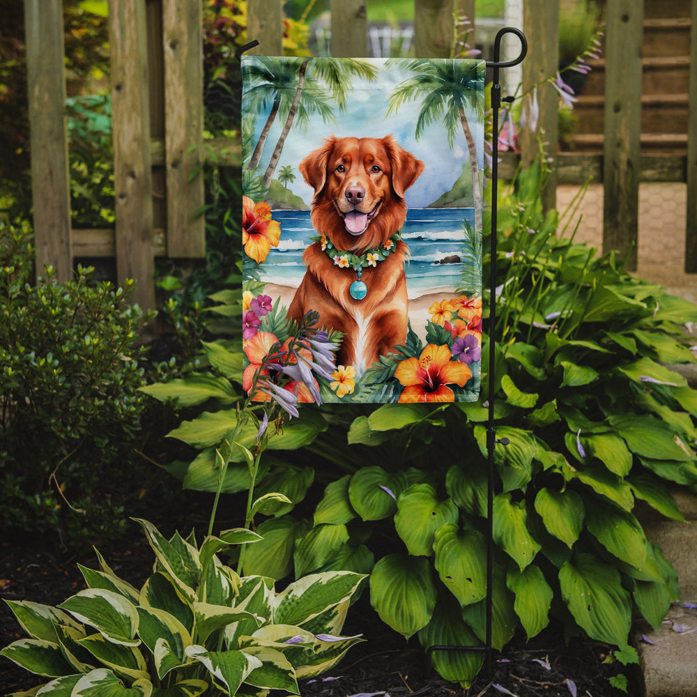 Nova Scotia Duck Tolling Retriever Luau Garden Flag