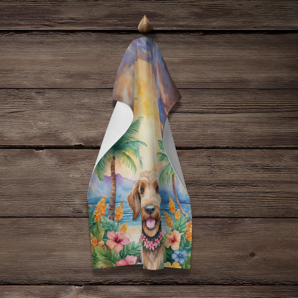 Otterhound Luau Kitchen Towel
