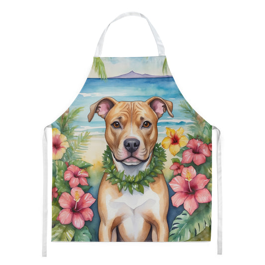 Buy this Pit Bull Terrier Luau Apron