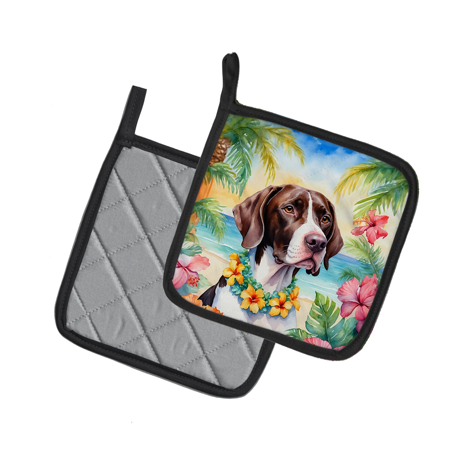 Pointer Luau Pair of Pot Holders