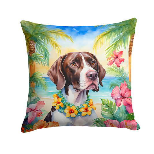 Buy this Pointer Luau Throw Pillow